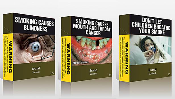 Cigarette Packet Health Warnings – People's History of the NHS